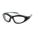 Fuselage Reader 250-51-0015 Full Frame Safety Readers With Black Foam Padding Clear Lens And Anti-scratch Fog Less Coating 1 50 
