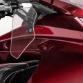 Upper And Lower Air Wind Deflectors With Mounting Hardware For Honda Goldwing Gl1800 2018 2023 Clear Abs Plastic Replace 08r73