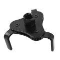 Adjustable Oil Filter Wrench Tool 3 Jaw 2 Way Remover For 5 In To 4 Filters Universal Carbon Steel Cars Trucks And Suvs 