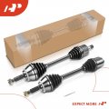 A-premium Pair 2 Front Cv Axle Shaft Assembly Compatible With Mitsubishi Eclipse 2010-2012 Galant 2004-2009 V6 3 8l Driver And