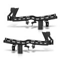 Front Left Right Bumper Cover Supports For Subaru Forester 2019 2020 2021 57707sj000 57707sj010 Su1043104 Su1042104 Black 