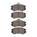 Front Disc Brake Pads For Hyundai Tiburon 2003 2004 2005 2006 2007 2008 Ceramic Friction Mechanical Pad Wear Sensor 