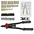 Kimllier Rivet Nut Tool Set 16 Inch Hander-gun With 11pcs Mandrels M3 M4 M5 M6 M8 M10 Metric 12 10-24 1 4-20 5 16-18 3 8-16 