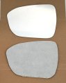 Mirror Glass With Full Size Adhesive For 2021-2025 Nissan Rogue Ariya Driver Side View Left Lh 