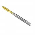 Uxcell Metric Machine Tap M4 X 0 7mm H2 Titanium Coated Ti-coated High Speed Steel 3 Straight Flutes Screw Thread Tapping
