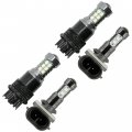 Caltric Led Tail Light And Headlight Bulbs Compatible With Polaris Rzr Xp 900 4 2011-2013 800 S 2009-2014