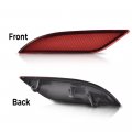 G-plus Rear Bumper Reflector Left Driver Side Compatible With Chevy Malibu Hybrid 2016-2019 Fit L 2016-2021 2016-2023 Submodel
