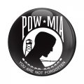 Gobadges Cd0205 Flag Pow Mia 3 Magnetic Grill Badge Uv Stable Weather-proof Works Holder 