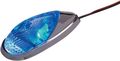 Ks Technologies 25-9500 Chrome Blue Led Mini Flush Mount Marker Light 