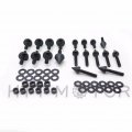 Smt-black Spike Fairing Bolts Compatible With 03-06 Cbr600rr 2004-2007 Cbr1000rr B00y43p4dm