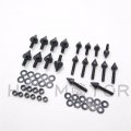 Smt-black Spike Fairing Bolts Compatible With 03-06 Cbr600rr 2004-2007 Cbr1000rr B00y43p4dm