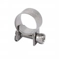 Uxcell 13mm-15mm 304 Stainless Steel Screw Mounted Adjustable Pipe Hose Clamps 4pcs