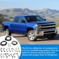 Ac Hose Kit R134a For Gm Cars Truck Vehicle Such As Buick Chevrolet Cadillac Gmc Wuling Baojun Holden Air Conditioning Ext