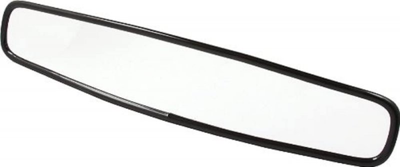 All76407 Convex Mirror 17 In Frameless Rectangular Glass Vehicle For Car Rear Position Windshield Mount