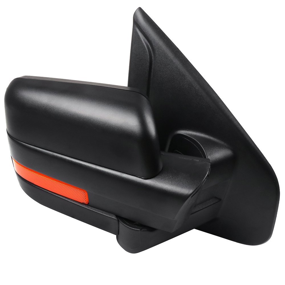 Towing Mirror Fit For 2004-2014d For F150 Series Truck Pickup Passengers Side Power Adjusted Heated Turn Signal Puddle Light