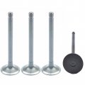 Engine Valve Kit Compatible With Kubota V1505 Guides Intake Valves Exhaust Seats Replacement