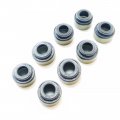 Engine Valve Kit Compatible With Kubota V1505 Guides Intake Valves Exhaust Seats Replacement
