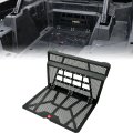 Vented Engine Cover For Polaris Rzr Xp 1000 Turbo 2014-2023 Aluminum Quick Release Rear Bed Ventilated Panel Replace 