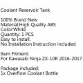 Topteng Coolant Radiator Overflow Tank Reserve Bottle For Kawasaki Ninja Zx-10r