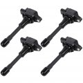 Ocpty Set Of 4 Ignition Coils Pack Compatible Oe Uf509 C1506 Fit For Nissan Frontier Suzuki Equator L4 2 5l 2005-2019