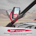 Utv Side Mirrors For 1 6 In To 2 Roll Bar Cage Adjustable And Breakaway Rearview Polaris Rzr Canam Maverick X3 Talon Kawasaki