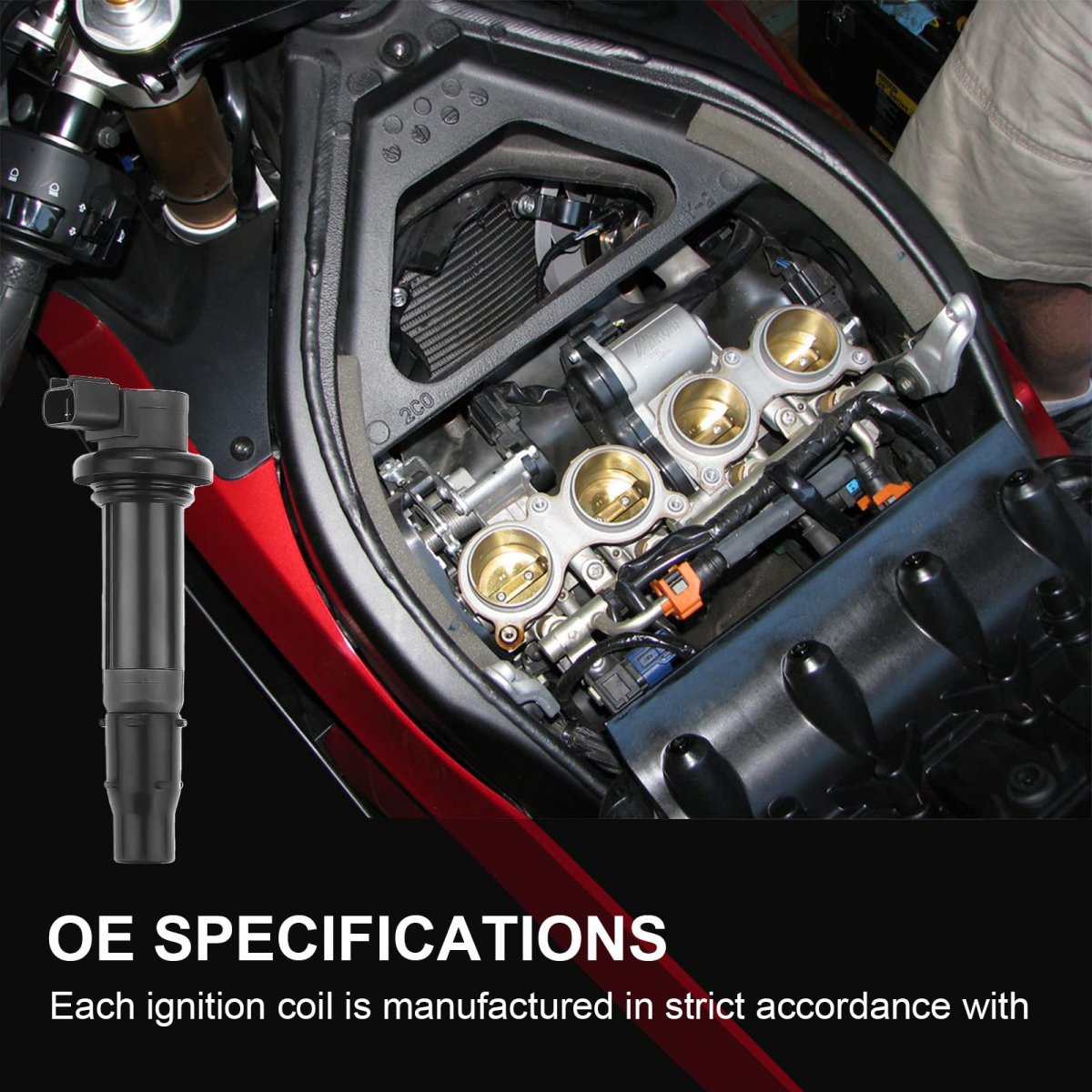 Ignition Coil Assy For Yamaha Yzf-r1 2007 2008 Yzf-r6 1999-2002