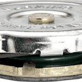 Radiator Cap Heavy Duty 15 Psi Pressure Rating Replacement For 191275172421 And F221013 Standard Black Plastic Front Position 