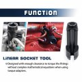Fuel Injector Socket Set 17 Mm 12 Point Line Removal Tool Alternative To Sl11400 Fits For Ford Power Stroke 6 7l Diesel