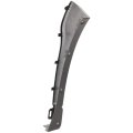 Bumper Cover Molding Front Passenger Side For Subaru Outback 2023 2024 2025 Textured Black Capa Certified Replaces Su1047102