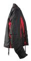 Womens Black And Red Textile Motorcycle Jacket Size M Md Medium 