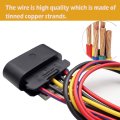 5-pin Male Female Headlights Connector For Gmc Terrain 2010-2015 22915380 23319179 Harness Wire Pigtail