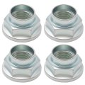 Zreneyfex 4pcs 902170049 Front And Rear Axle Nut Kit Replacement For Dodge Ram 1500 1994-2001 2500 1994-2002 3500 