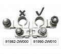 New 926-201 926201 Compatible Replacement Of 91990-2w010 919902w010 Positive Battery Terminal W Nuts For Hyundai Kia Vehicles