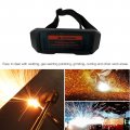 Usonline911 Welding Glasses Auto Darkening Filter Goggles Safety Automatic Dimming Welder Arc Purple Lens