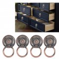 4pcs Door Knocker Antique Zinc Alloy Drawer Closet Cabinet Handles Hardware Fittingantique Copper For Family Honggu-large