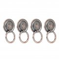 4pcs Door Knocker Antique Zinc Alloy Drawer Closet Cabinet Handles Hardware Fittingantique Copper For Family Honggu-large