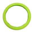 Uxcell 32cm Outer Dia Car Rubber Antislip Comfortable Steering Wheel Cover Green