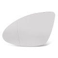 Left Rear View Mirror Glass With Heat For Porsche Cayenne 2011 2017 Driver Side 958-731-521-20 95873152121 95873152120 