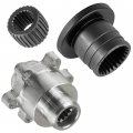 Caltric Rear Middle Drive Shaft Boss Coupling Compatible With Yamaha Rhino 450 Yxr450f 2006 2007 2008 2009