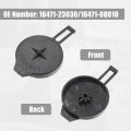 Uxcell No 16471-23030 16471-0q010 Windscreen Washer Wiper Fluid Reservoir Tank Lid Cap Cover For Toyota Corolla 2014-2019 Yaris