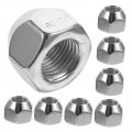 Vicasky 10pcs Truck Nuts Wheel Lug 2 0 For Tires 4 5 1 20 1 2 1 2 X 20 Bolt Carbon Steel S6 Trailer