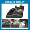Fog Light Left Hand Driver Side For Volvo Vnl Series 2018 2024 Part Number 82775826 Vo2592124 Black Led Plastic Replacement