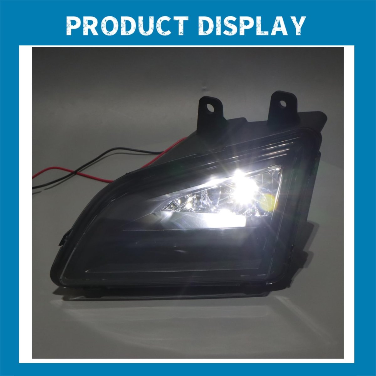 Fog Light Left Hand Driver Side For Volvo Vnl Series 2018 2024 Part Number 82775826 Vo2592124 Black Led Plastic Replacement