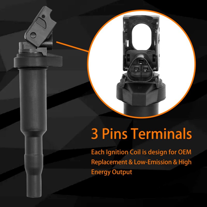 Ignition Coil Pack 8pcs For Bmw 545i 550i 5ci 650i 745i 750i 750li Alpina B6 B7 M5 M6 X5 X6 4 4l 4 8l Replaces 0221504470