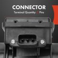 A-premium Mass Air Flow Sensor Meter 3-pins Compatible With Ford Probe 1993-1993 Mazda 626 1993-1997 Mx-6 L4 2 0l Replace