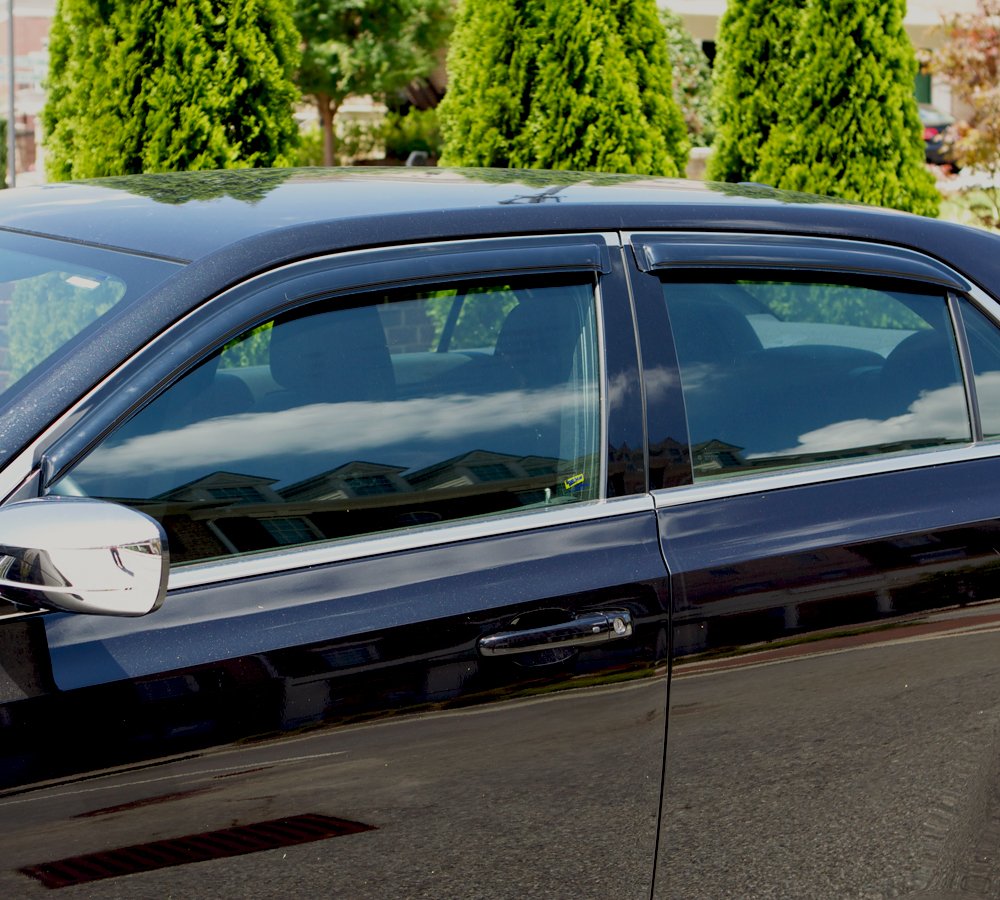 Auto Ventshade 94707 Original Ventvisor Window Deflector 4 Piece