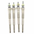 Fridayparts 4 Pcs Glow Plugs 19850-67030 Compatible For Toyota 1kz-te Hilux Hiace Lc Prado 3 0 Ltr 96-12 Replacement