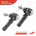 A-premium Set Of 6 Front Lower Ball Joint Inner Outer Tie Rod End Compatible With Dodge Neon 1995-1999 Plymouth Power Rack Gear