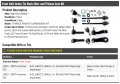 Front Ball Joints Tie Rod Ends Idler And Pitman Arm Kit 10 Piece Compatible With 2003-2007 Hummer H2