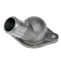 Coolant Thermostat Housing For Gmc Jimmy 1996 2002 Metal Natural Finish 45 Degrees Neck Angle 1 31 In Outside Diameter 12556593 
